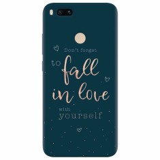 Husa silicon pentru Xiaomi Mi A1, Fall In Love