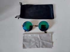 Ochelari de soare tip John Lennon,