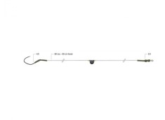 Konger - Rig Somn 80cm 36.3kg Carlig Rattle Snake 4/0 1buc foto