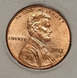 1 cent USA - SUA - 2017 P, America de Nord