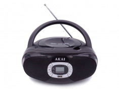 Microsistem audio Akai BM004A-614 CD-Player Radio USB 2x1W Black foto
