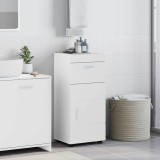 Cumpara ieftin Dulap de Baie cu depozitare Alb 37 x 31.5 x 82 cm Lemn compozit