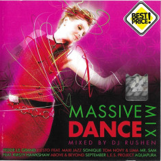 CD Various Mixed By DJ Rushen ‎– Massive Dance Mix, original