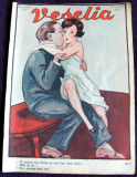 Revista &rdquo;VESELIA&rdquo; &ndash; Nr. 20 / 1936, ilustratii erotice art deco, ilustrator PAL
