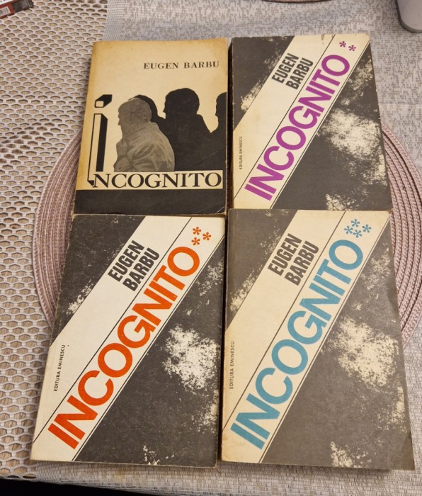 Incognito 4 volume Eugen Barbu