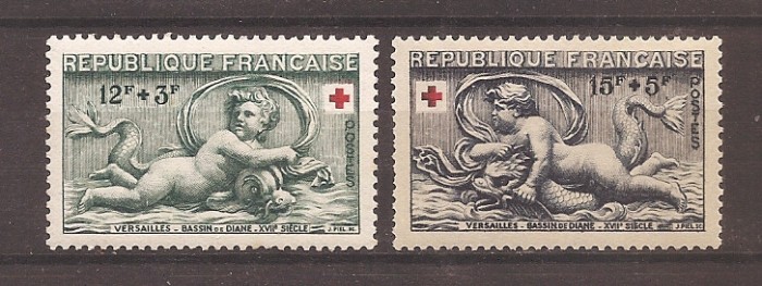 Franta 1952 - Crucea Rosie, MNH