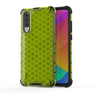 Husa XIAOMI Mi A3 \ Mi CC9e - Gel TPU Honeycomb Armor (Verde) foto