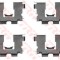 Set accesorii, placute frana SUZUKI VITARA (ET, TA) (1988 - 1998) TRW PFK321