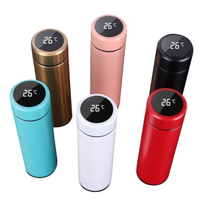 Termos Smart cu afisaj , inox, 0.5 l foto