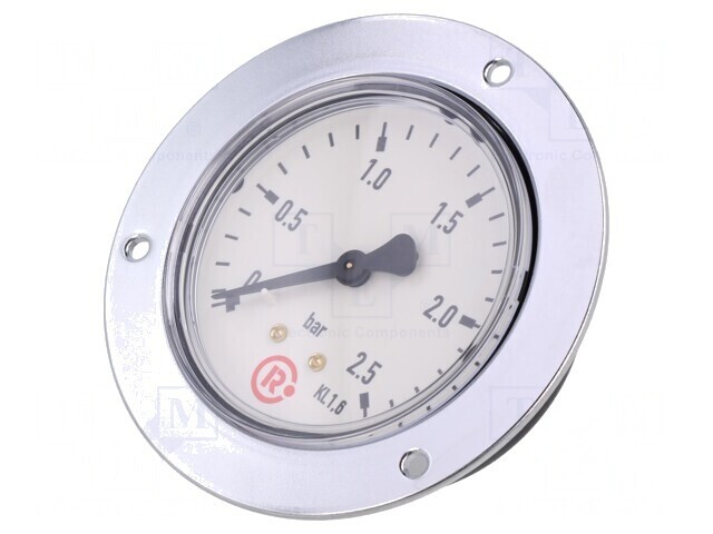 Manometru 0-2.5 bar pentru lichide și gaze 63mm