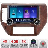 Navigatie Nissan Patrol 2005-2011 Edotec 4+64 10.5 inch Incell 1K android Wifi 5Ghz gps internet Kit-patrol