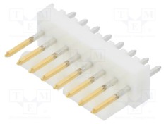 Conector cablu-placa KK 254 PIN 8 THT drept aurit MOLEX foto