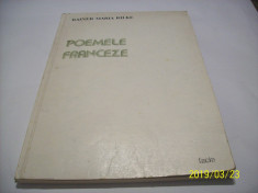 poeme franceze- rainer maria rilke, an 1984 foto