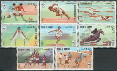 Kuwait 1972 - Jocurile Olimpice Munchen, serie neuzata foto
