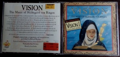 CD ORIGINAL: RICHARD SOUTHER - VISION, THE MUSIC OF HILDEGARD VON BINGEN (1995) foto