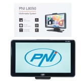 Sistem multimedia auto PNI L8050 cu ecran de 7 inch, Apple Carplay si Android Auto, Android iPhone mirroring, FM transmitter, camera video mers inapoi