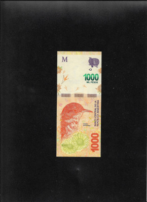 Argentina 1000 1.000 pesos 2017 seria96889310 unc foto
