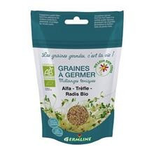 Mix Alfalfa Trifoi Ridiche pentru Germinat Bio Germline 150gr Cod: 3465511136155 foto