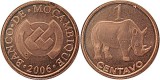 Mozambic 2006 - 1 centavo UNC
