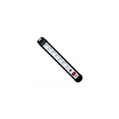Prelungitor cu protectie10 metri 6 prize schuko cu reset &amp;amp; led &amp;amp; switch cablu 3X1,5mm TED000941 (1/10) foto