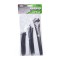 Set de 75 buc Coliere de Plastic, culoare negru,Hofftech,rezistente UV - 2
