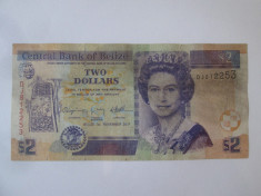 Belize 2 Dollars 2011 foto