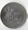 Moneda 5 dollars 1981, Royal Wedding - Tuvalu, 38,61 mm, Australia si Oceania, Cupru-Nichel