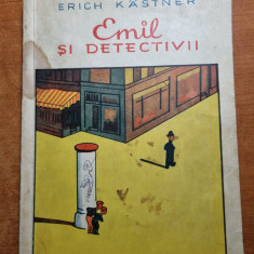 carte pentru copii - emil si detectivii - din anul 1962