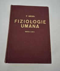 Medicina P Groza Fiziologie umana Editia a treia