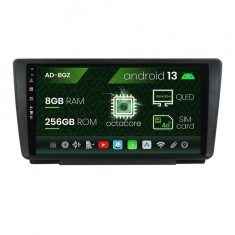 Navigatie Skoda Octavia 2, Android 13, Z-Octacore 8GB RAM + 256GB ROM, 9 Inch - AD-BGZ9008+AD-BGRKIT038