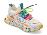 Cumpara ieftin Pantofi sport BITE THE BULLET albi, 231681, din material textil