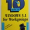 WINDOWS 3.1 FOR WORKGROUPS ...IN LECTII DE 10 MINUTE de KATE BARNES , 1995