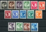 1930 , Lp 86 , Lp 87 , Carol II Filigran PTT si Posta Aeriana - serii dantelate nestampilate , urme sarniera