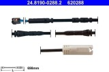 Senzor de avertizare uzura placute de frana BMW 1 Motor 135 i, lungime 698 mm, OE 34356794285