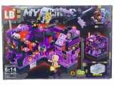 Set Constructie Minecraft Regatul Intunecat LED - 235 piese- NO.LB.639B