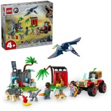 LEGO&reg; JURRASIC WORLD - Centru de salvare pentru pui de dinozaur 76963, 139 piese
