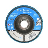 Disc lamelar cu zirconiu P80, 125 mm, pentru metal si inox, Breckner Germany