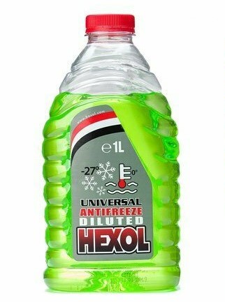 Antigel diluat HEXOL (p&acirc;nă la -27&deg;С) 1L
