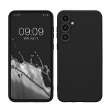 Husa Kwmobile pentru Samsung Galaxy S23 FE, Negru, Silicon, KWM000021LO001C, Carcasa