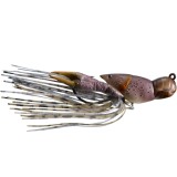 Cumpara ieftin Naluca Livetarget Hollow Crawfish Jig, culoare Grey-Brown, 4cm, 11g