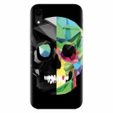 Husa silicon pentru Apple Iphone XR, Colorful Skull
