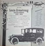 Vinil LP Louis Armstrong And His Orchestra &lrm;&ndash; High Society 1932-1933 (VG+)