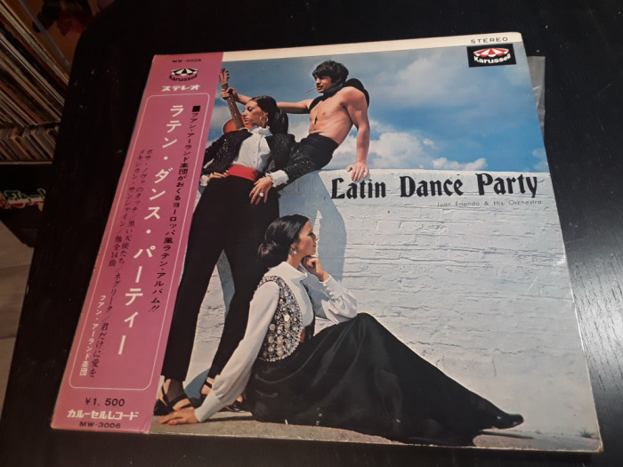 [Vinil] Juan Erlando &amp; His Orchestra - Latin Dance Party - presa japoneza