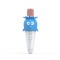 Microfon Karaoke Wireless NeoHGS, Bluetooth, Difuzor, MicroSD, Baterie reincarcabila, Efecte voce, Lumini, Albastru