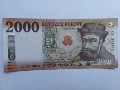 Ungaria -2000 Forint 2020-UNC foto