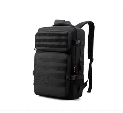 Rucsac Militar Tactic, 4 compartimente, impermeabil, 40L,Nylon 1000D, Negru foto
