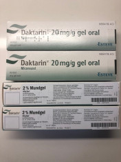 Gel oral DAKTARIN 2% 40g impotriva aftelor si micozelor orale - 2024 foto