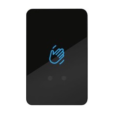 Buton de iesire Touchless ajustabil, plastic negru, montaj aparent, IP66 CSB-20C30S-P2