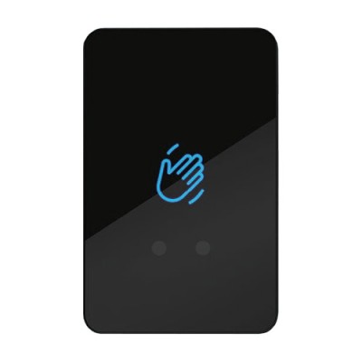 Buton de iesire Touchless ajustabil, plastic negru, montaj aparent, IP66 CSB-20C30S-P2 foto