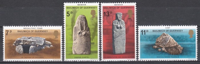 Guernsey 1977 - Monumente preistorice, MNH
